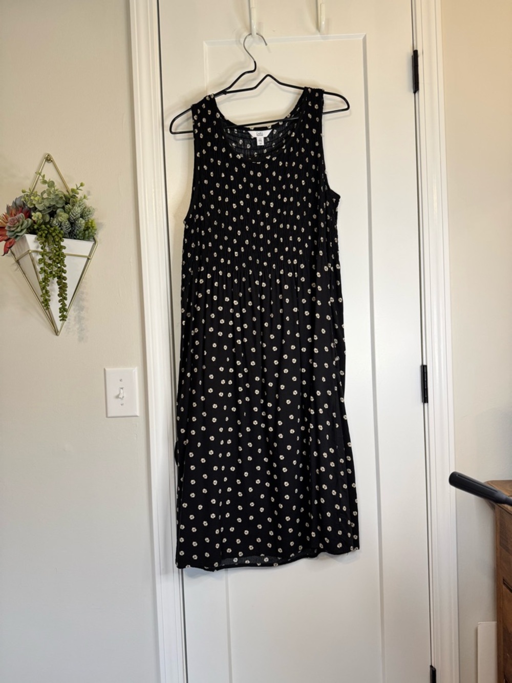 Croft & Barrow Smocked Top Pullover Dress